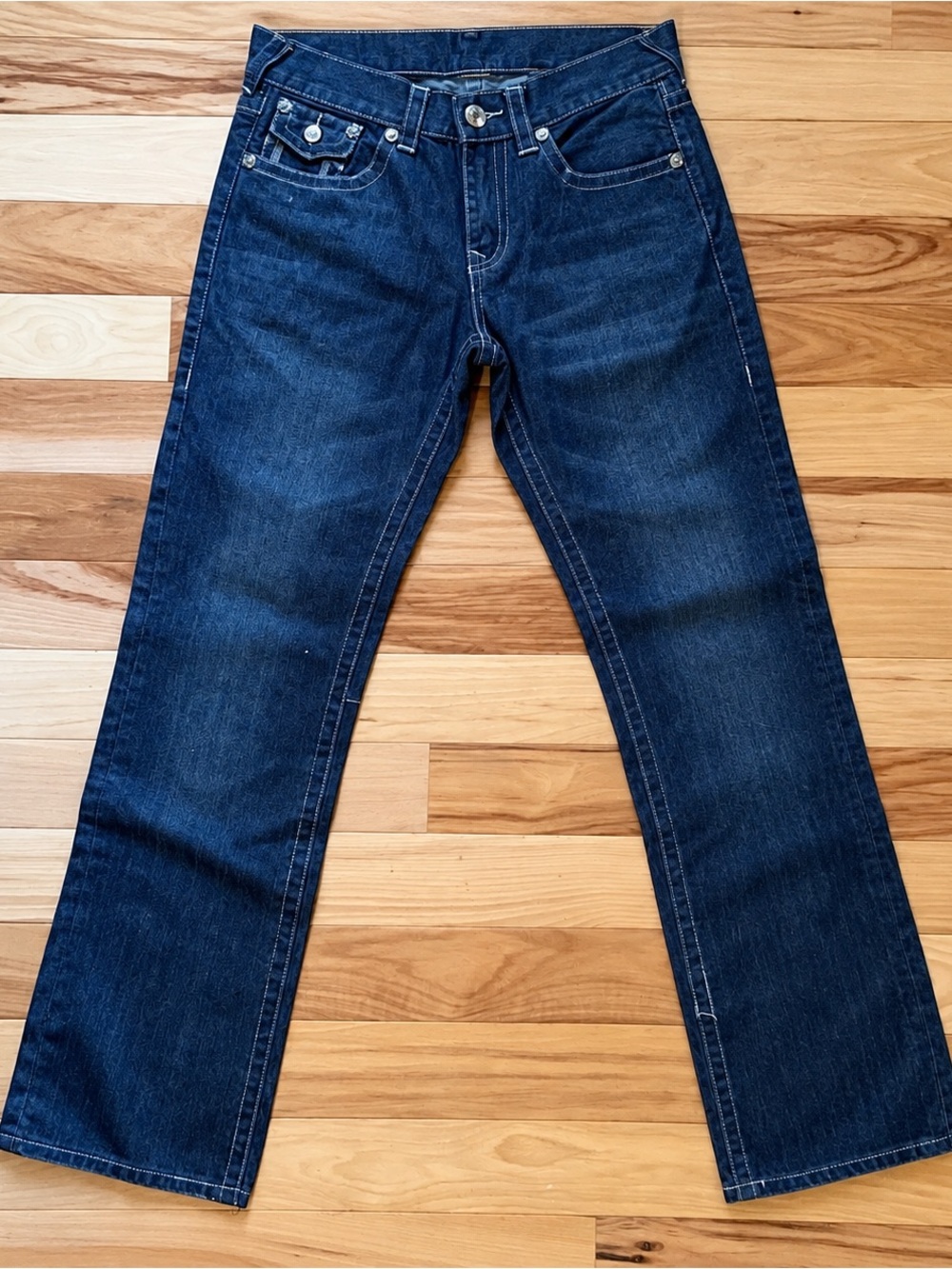 True Religion Men’s 32x31 Dark Wash Horseshoe Straight Leg Jeans